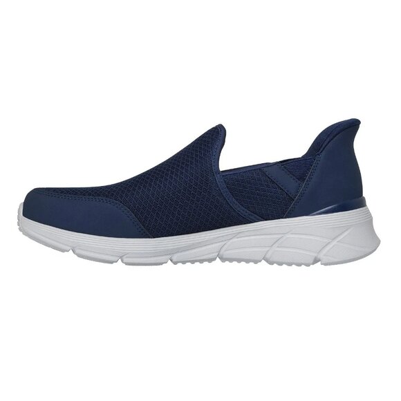 Skechers Men's Equalizer Hands Free Swift Fit Slip-On Sneaker - Size 10.5 Navy - Picture 3 of 6